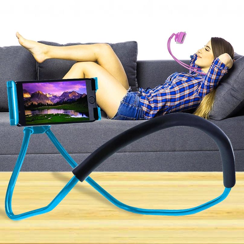 Aduro Lounger Universal Adjustable Gooseneck Cell Phone Mount Holder Phone Holder - Tophatter Daily Deals